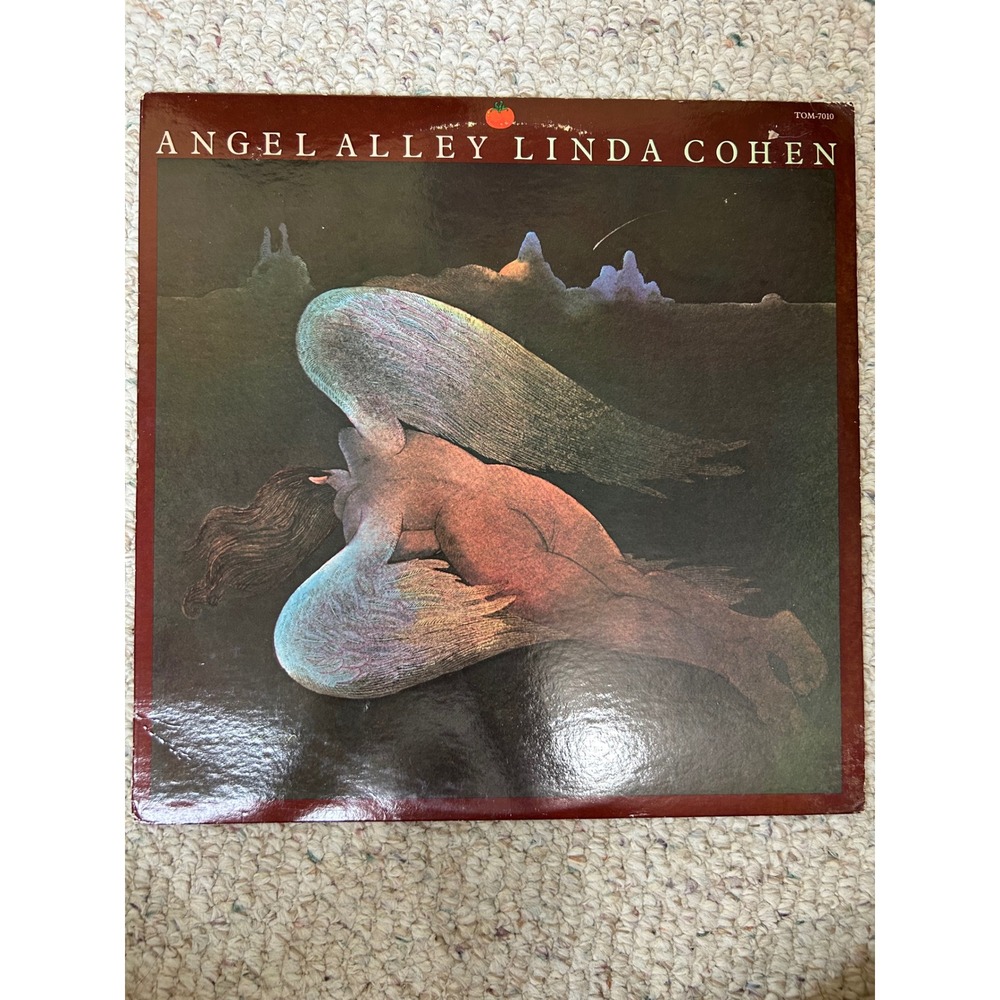 Linda Cohen Angel Alley Vinyl LP Tomato TOM-7010 Promo Copy Milton Glaser Art